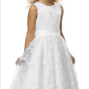 New White A Line formal dress